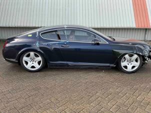 Bentley Continental GT 6.0 W12 48V Samochód złomowany (2004, Niebieski, Zielony)