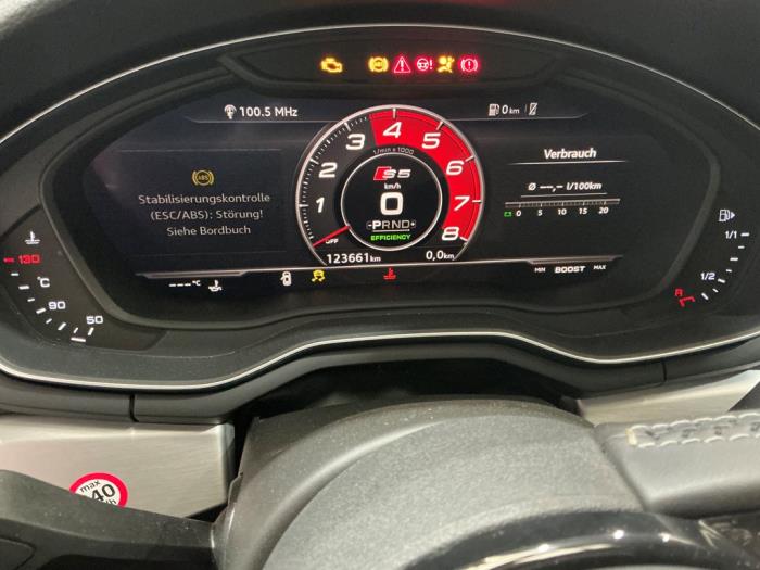 Audi S5 3.0 TFSI V6 24V Épave (2018, Rouge)