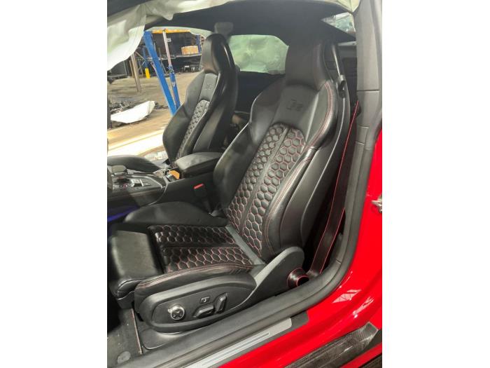 Audi RS 5 2.9 V6 TFSI 24V Épave (2017, Métallisé, Rouge)