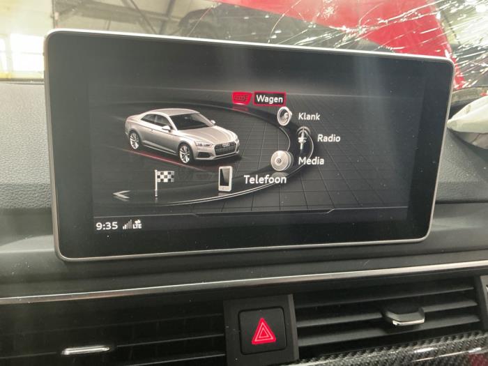 Audi RS 5 2.9 V6 TFSI 24V Épave (2017, Métallisé, Rouge)
