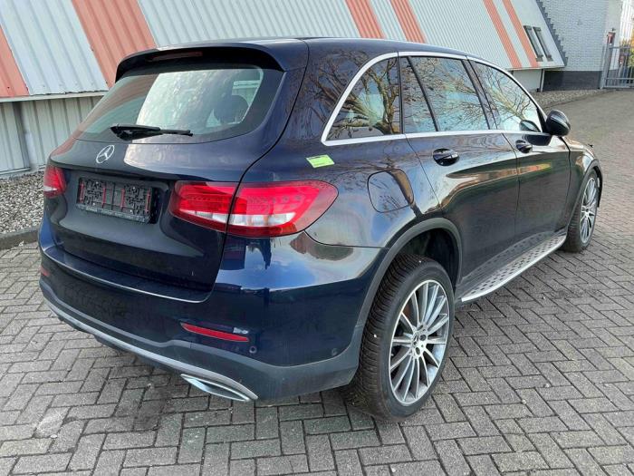 Mercedes GLC 2.2 250d 16V BlueTEC 4-Matic Épave (2017, Métallisé, Bleu)