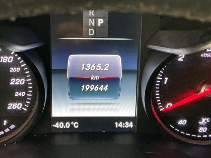 Mercedes GLC 2.2 250d 16V BlueTEC 4-Matic Épave (2017, Métallisé, Bleu)