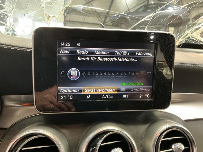 Mercedes GLC 2.2 250d 16V BlueTEC 4-Matic Épave (2017, Métallisé, Bleu)