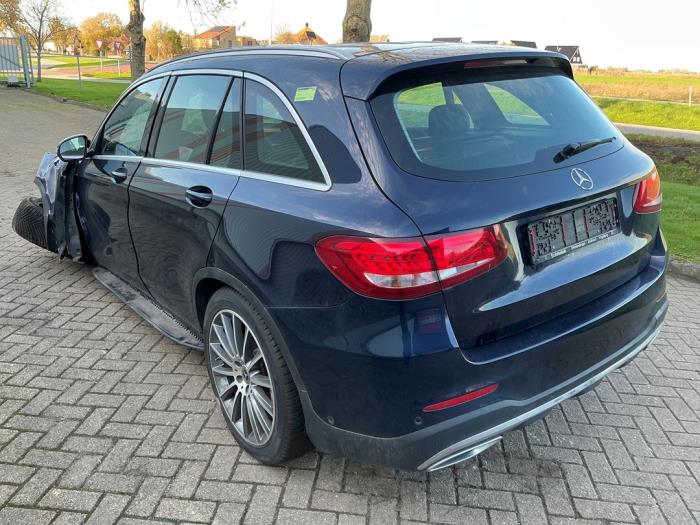 Mercedes GLC 2.2 250d 16V BlueTEC 4-Matic Épave (2017, Métallisé, Bleu)