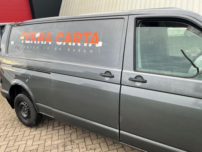 Volkswagen Transporter T6 2.0 TDI 150 Épave (2021, Gris)