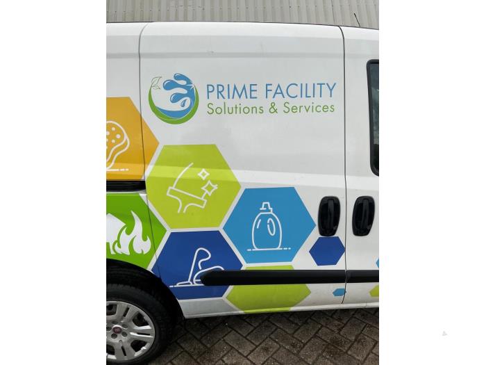Fiat Doblo 15- Épave (2021, Blanc)