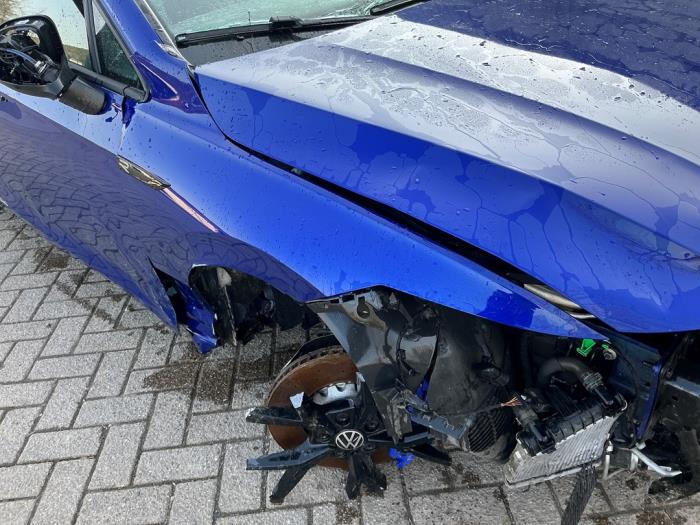 Volkswagen Golf VIII 2.0 TSI R 16V 4Motion Épave (2021, Métallisé, Bleu)