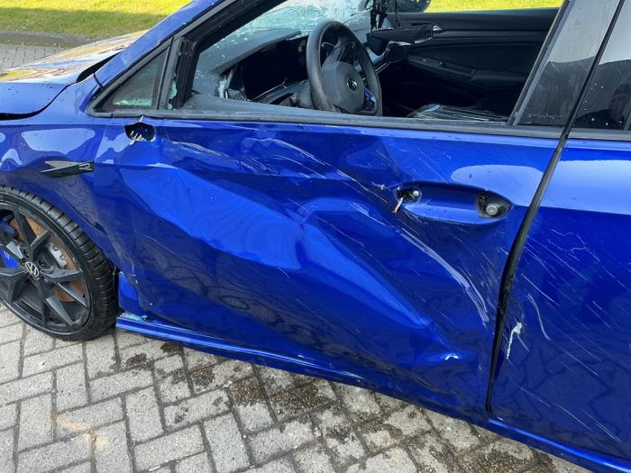 Volkswagen Golf VIII 2.0 TSI R 16V 4Motion Épave (2021, Métallisé, Bleu)