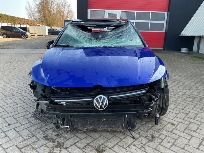 Volkswagen Golf VIII 2.0 TSI R 16V 4Motion Épave (2021, Métallisé, Bleu)