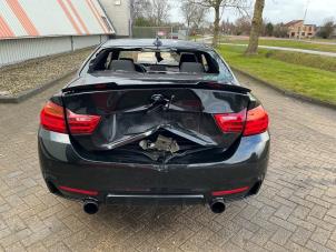 BMW 4 serie 428i 2.0 Turbo 16V Épave (2014, Noir)