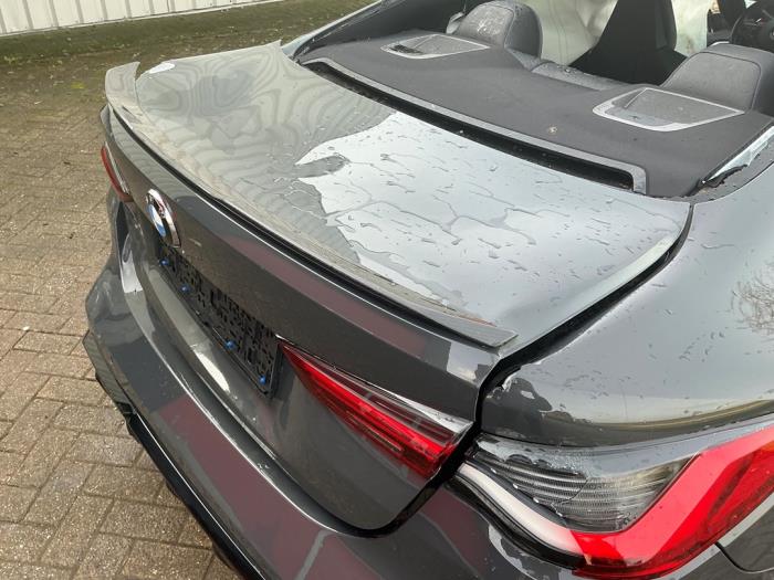 BMW M4 3.0 TwinPower Turbo 24V Épave (2021, Métallisé, Gris argenté)