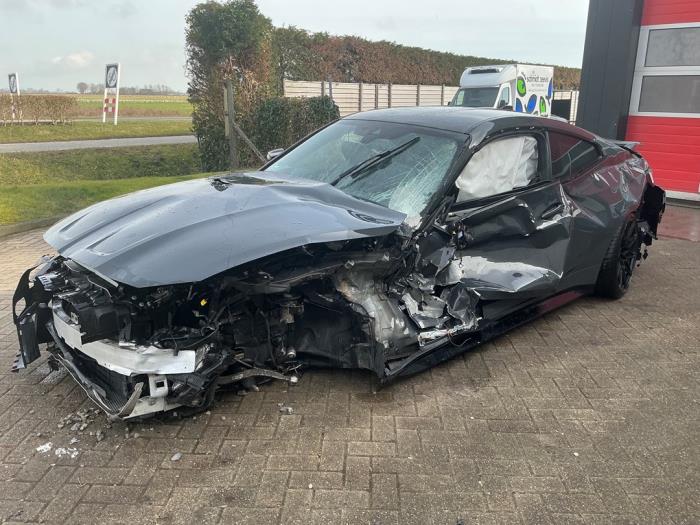 BMW M4 3.0 TwinPower Turbo 24V Épave (2021, Métallisé, Gris argenté)