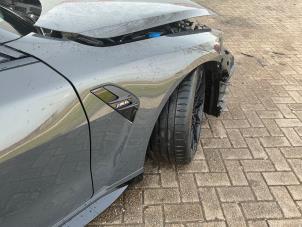 BMW M4 3.0 TwinPower Turbo 24V Épave (2021, Métallisé, Gris argenté)