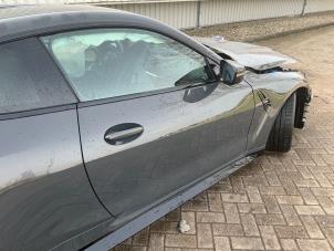 BMW M4 3.0 TwinPower Turbo 24V Épave (2021, Métallisé, Gris argenté)
