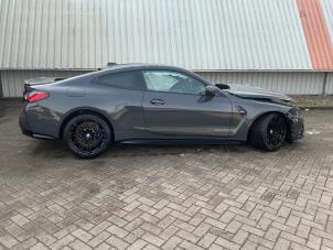 BMW M4 3.0 TwinPower Turbo 24V Épave (2021, Métallisé, Gris argenté)