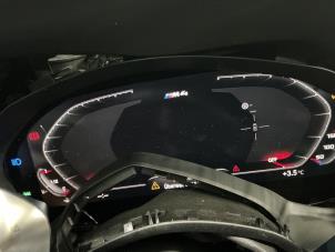 BMW M4 3.0 TwinPower Turbo 24V Épave (2021, Métallisé, Gris argenté)