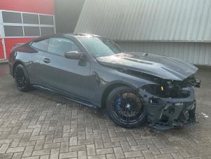 BMW M4 3.0 TwinPower Turbo 24V Épave (2021, Métallisé, Gris argenté)