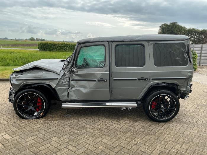 Mercedes G 4.0 G 63 V8 32V 4x4² Vehículo de desguace (2024, Gris)