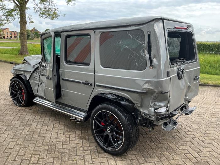 Mercedes G 4.0 G 63 V8 32V 4x4² Vehículo de desguace (2024, Gris)