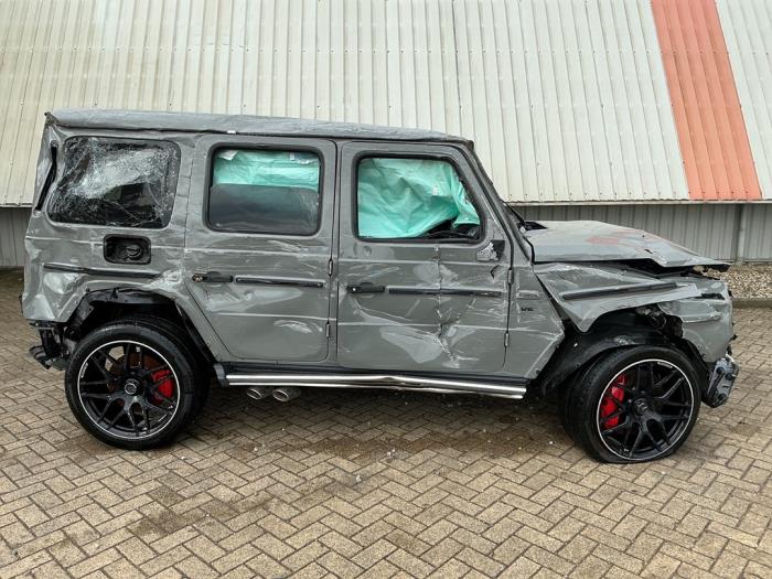 Mercedes G 4.0 G 63 V8 32V 4x4² Vehículo de desguace (2024, Gris)