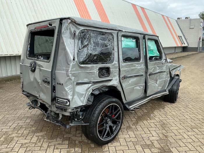 Mercedes G 4.0 G 63 V8 32V 4x4² Vehículo de desguace (2024, Gris)
