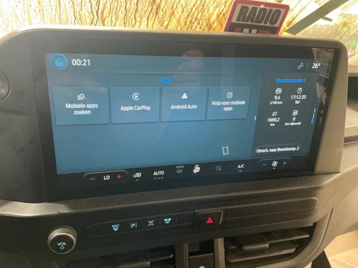 Ford Transit Custom 2.0 EcoBlue 136 Épave (2024, Blanc)