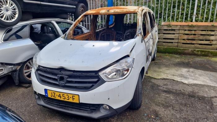 Dacia Lodgy 1.2 TCE 16V Skrotfordon (2016, WIT)
