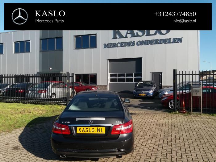 Mercedes E E-350 CDI V6 24V Épave (2010, Métallisé, Noir)
