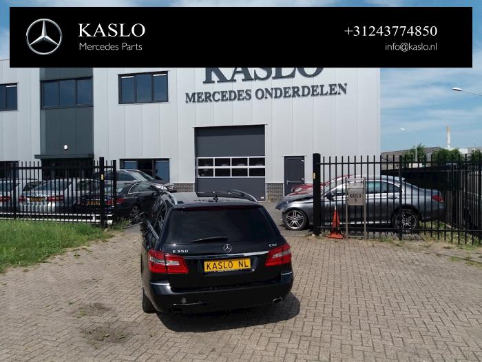 Mercedes E Estate E-350 CDI V6 24V BlueEfficiency Vehículo de desguace (2010, Metálico, Negro)