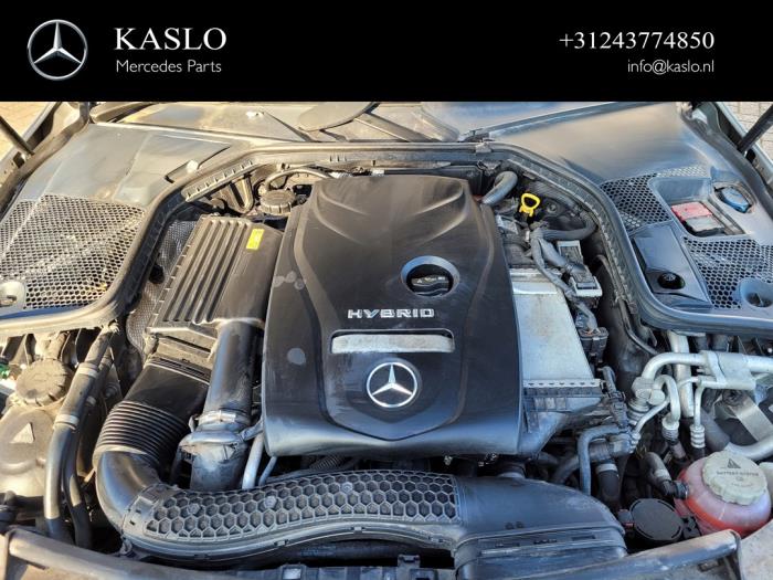 Mercedes C Estate C-350 e 2.0 16V Samochód złomowany (2016, Metalik, Srebrny)