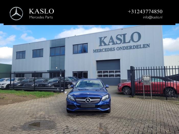 Mercedes C C-350 e 2.0 16V Schrottauto (2016, Metallic, Blau) 