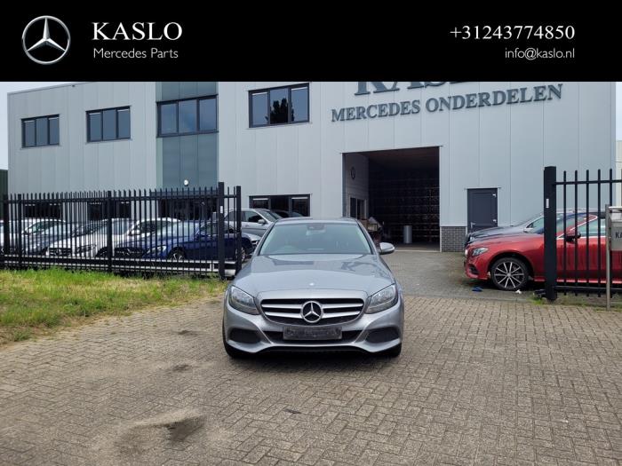 Mercedes C C-220 2.2 CDI BlueTEC, C-220 d 16V Vehículo de desguace (2014, Metálico, Plateado)