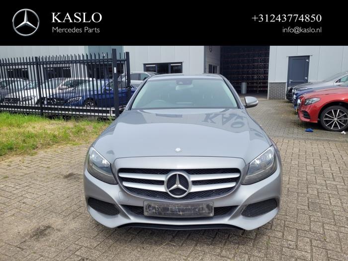 Mercedes C C-220 2.2 CDI BlueTEC, C-220 d 16V Vehículo de desguace (2014, Metálico, Plateado)