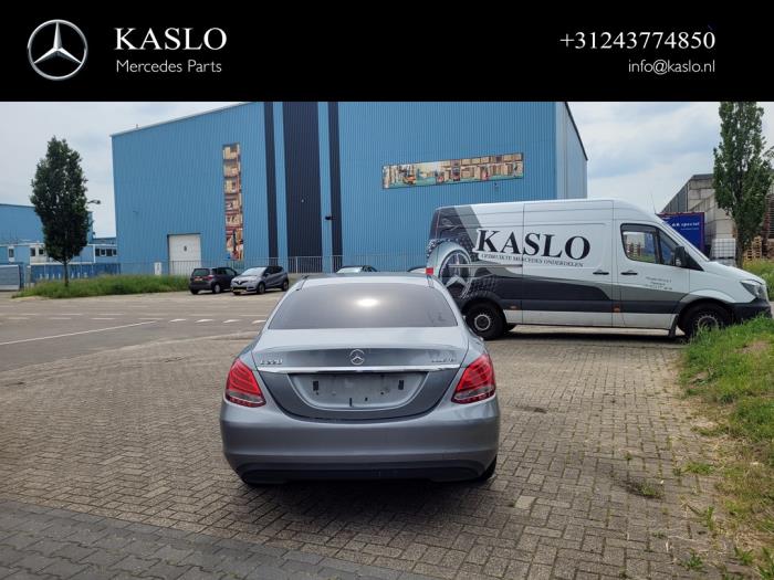 Mercedes C C-220 2.2 CDI BlueTEC, C-220 d 16V Vehículo de desguace (2014, Metálico, Plateado)