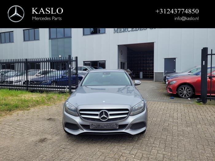 Mercedes C C-220 2.2 CDI BlueTEC, C-220 d 16V Vehículo de desguace (2014, Metálico, Plateado)