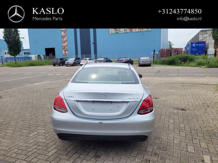 Mercedes C C-220 2.2 CDI BlueTEC, C-220 d 16V Schrottauto (2015, Metallic, Silber)