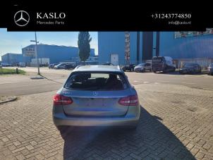 Mercedes C Estate C-200 BlueTEC, C-200 d 1.6 16V Vehículo de desguace (2015, Metálico, Plateado)