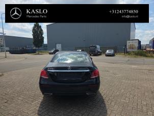 Mercedes E E-220d 2.0 Turbo Vehículo de desguace (2018, Metálico, Negro)