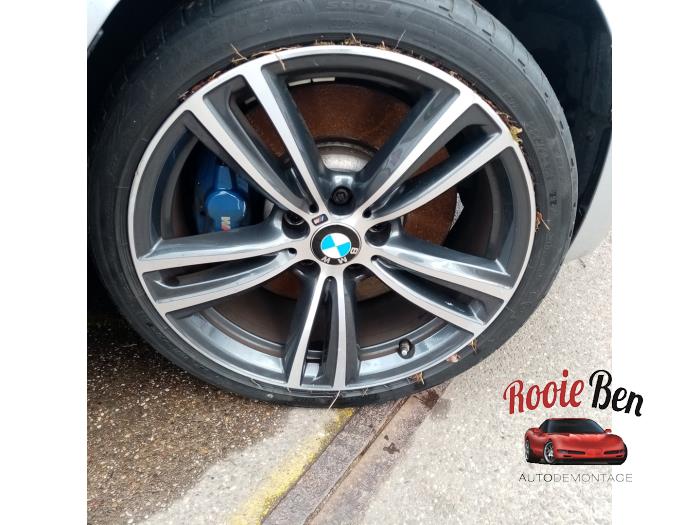 BMW 4 serie Gran Coupe 435i 3.0 24V Vehículo de desguace (2015, Gris)