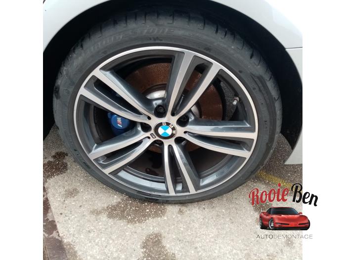 BMW 4 serie Gran Coupe 435i 3.0 24V Samochód złomowany (2015, Szary)