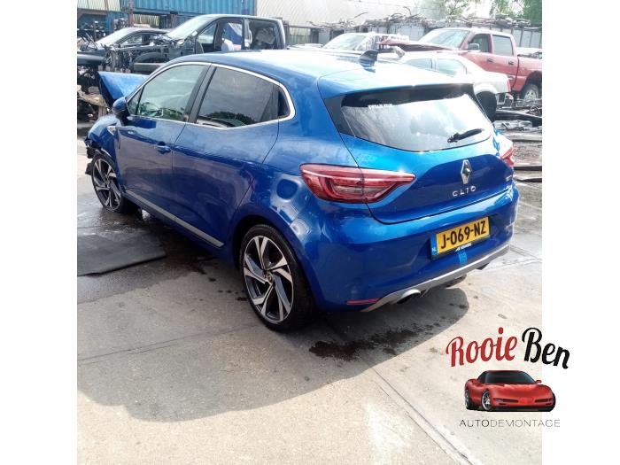 Renault Clio V 1.0 TCe 100 12V Salvage vehicle (2020, Blue)