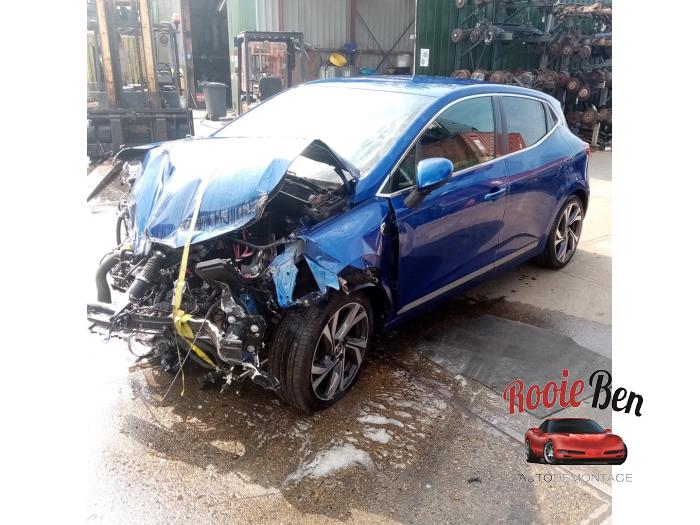 Renault Clio V 1.0 TCe 100 12V Salvage vehicle (2020, Blue)