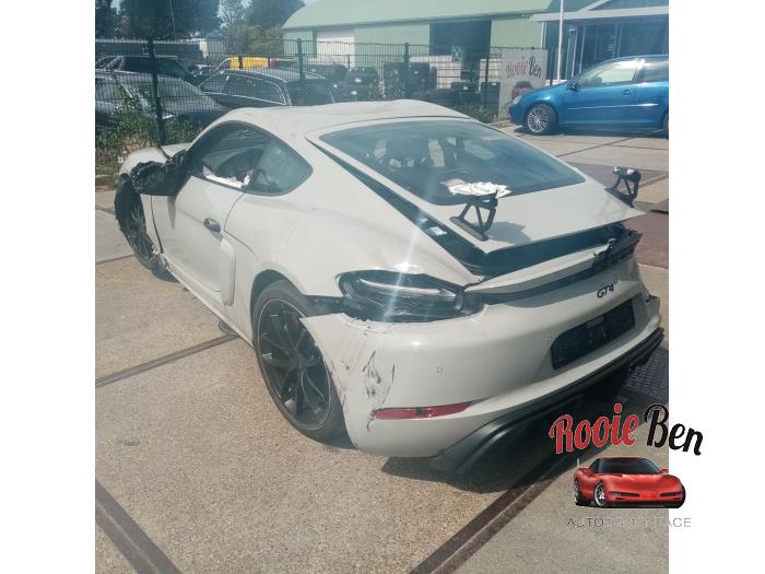Porsche 718 Cayman 4.0 GT4 Samochód złomowany (2020, Szary)