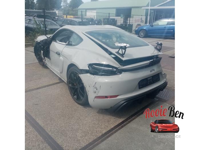 Porsche 718 Cayman 4.0 GT4 Samochód złomowany (2020, Szary)