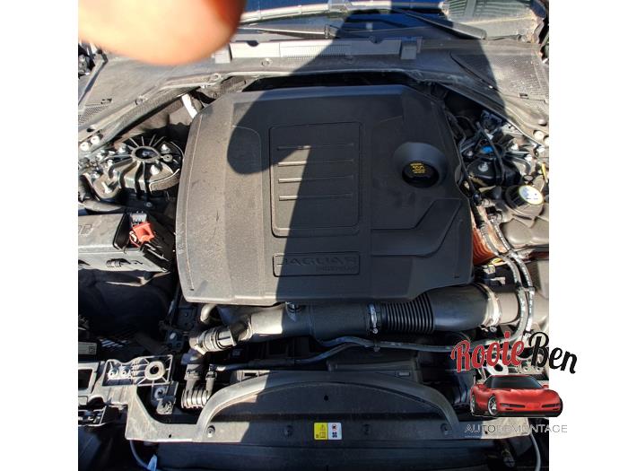 Jaguar XF 2.0 P250 Turbo 16V Épave (2021, Vert)
