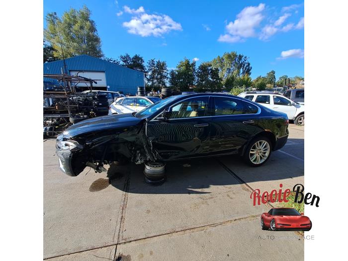 Jaguar XF 2.0 P250 Turbo 16V Épave (2021, Vert)