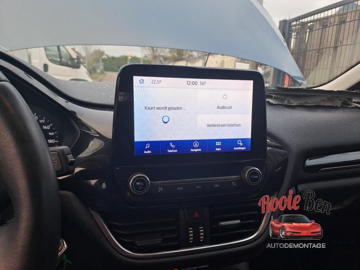 Ford Fiesta 7 1.0 EcoBoost 12V Épave (2020, Bleu)