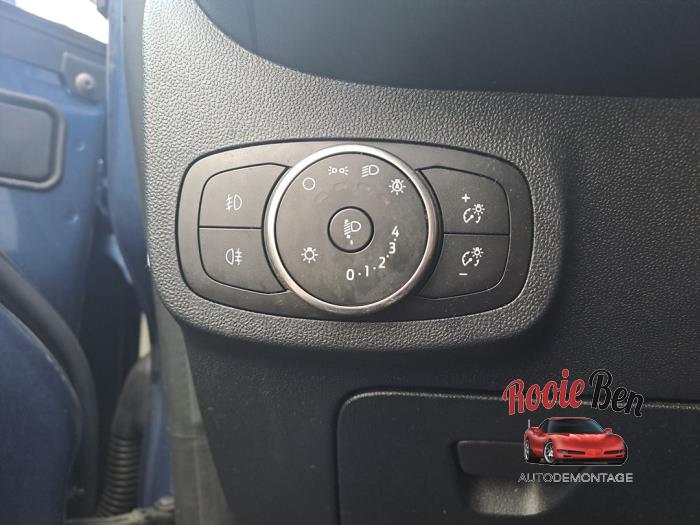 Ford Fiesta 7 1.0 EcoBoost 12V Épave (2020, Bleu)