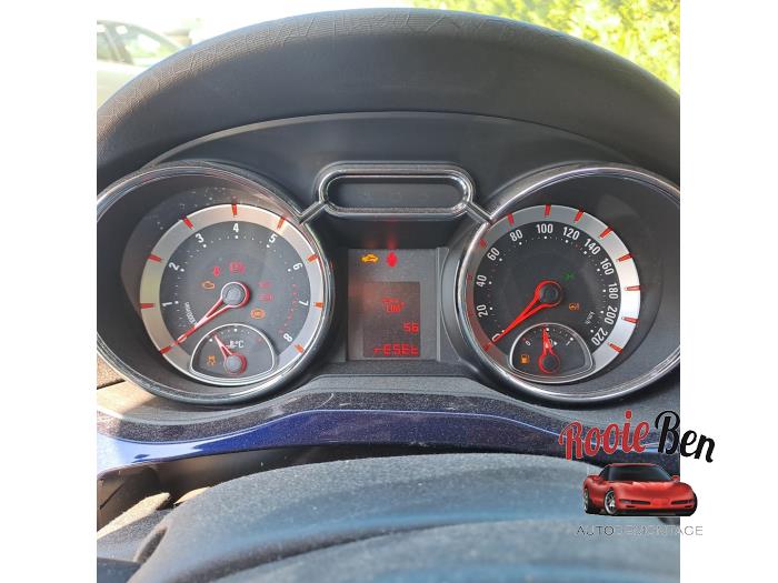 Opel Adam 1.2 16V Samochód złomowany (2013, Niebieski)