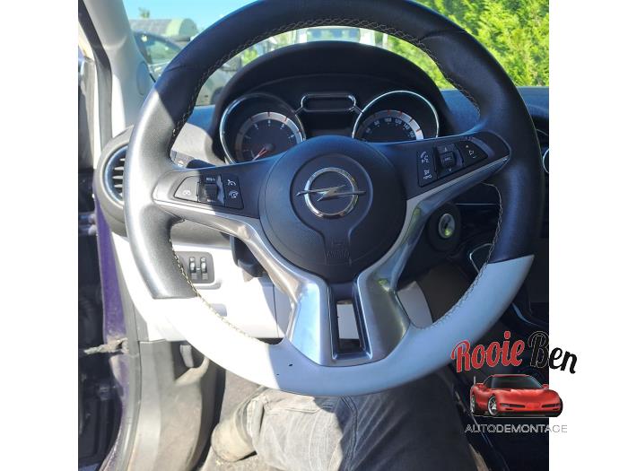 Opel Adam 1.2 16V Samochód złomowany (2013, Niebieski)
